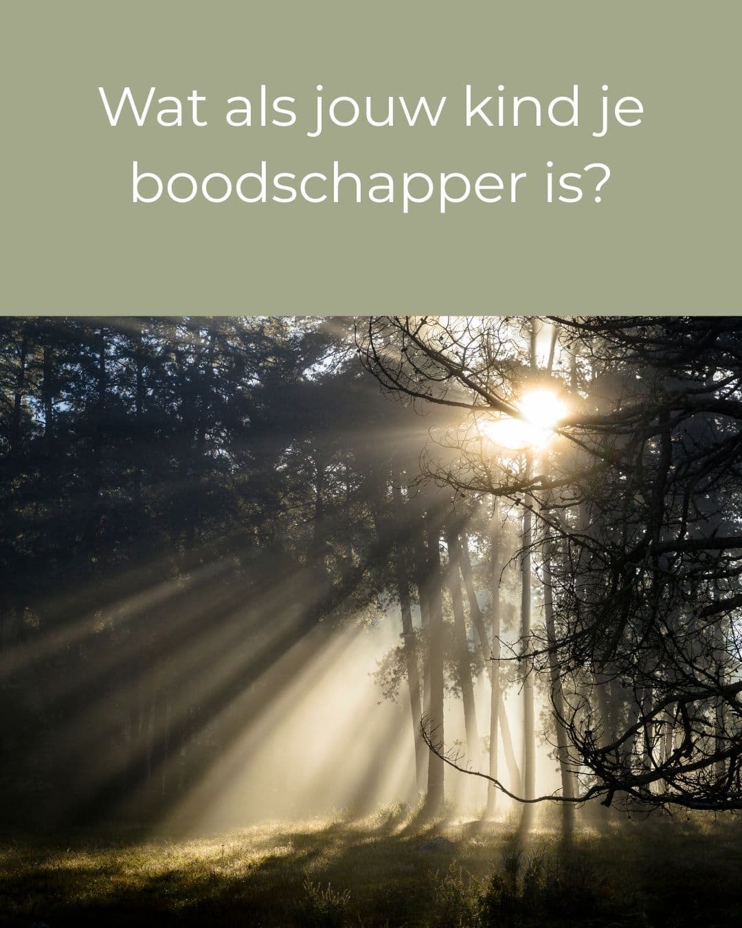 Mijn kind probeerde elk masker en elk maatpak. Niets paste. En precies daarin lag de boodschap voor mij.